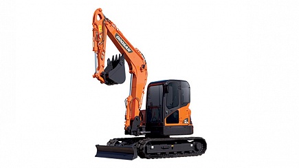 Мини-экскаватор Develon-Doosan DX80R