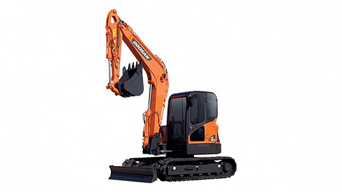 Мини-экскаватор Develon-Doosan DX55W