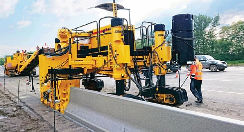 Бетоноукладчик монолитных профилей Gomaco GT 4400