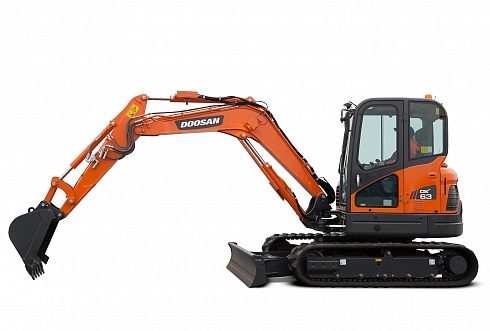 Мини-экскаватор Develon-Doosan DX63-3