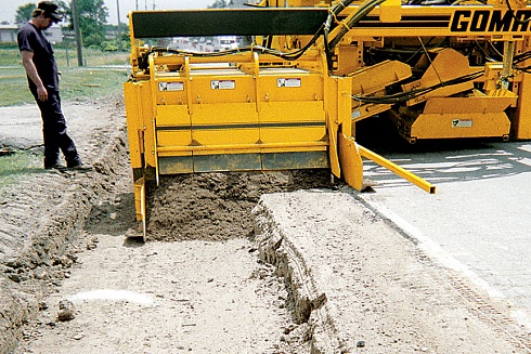 Профилировщик подготовки основания Gomaco 9500