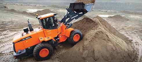 Колесный погрузчик DL250A