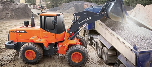 Колесный погрузчик DL250A