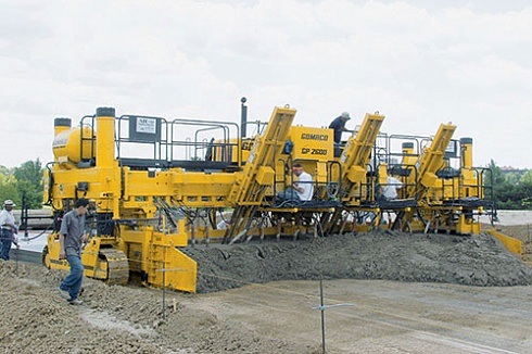 Магистральный бетоноукладчик Gomaco GP-2600