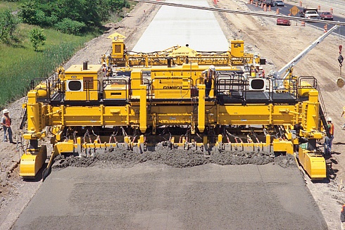 Магистральный бетоноукладчик Gomaco GP-4000