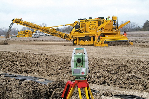 Профилировщик подготовки основания Gomaco 9500